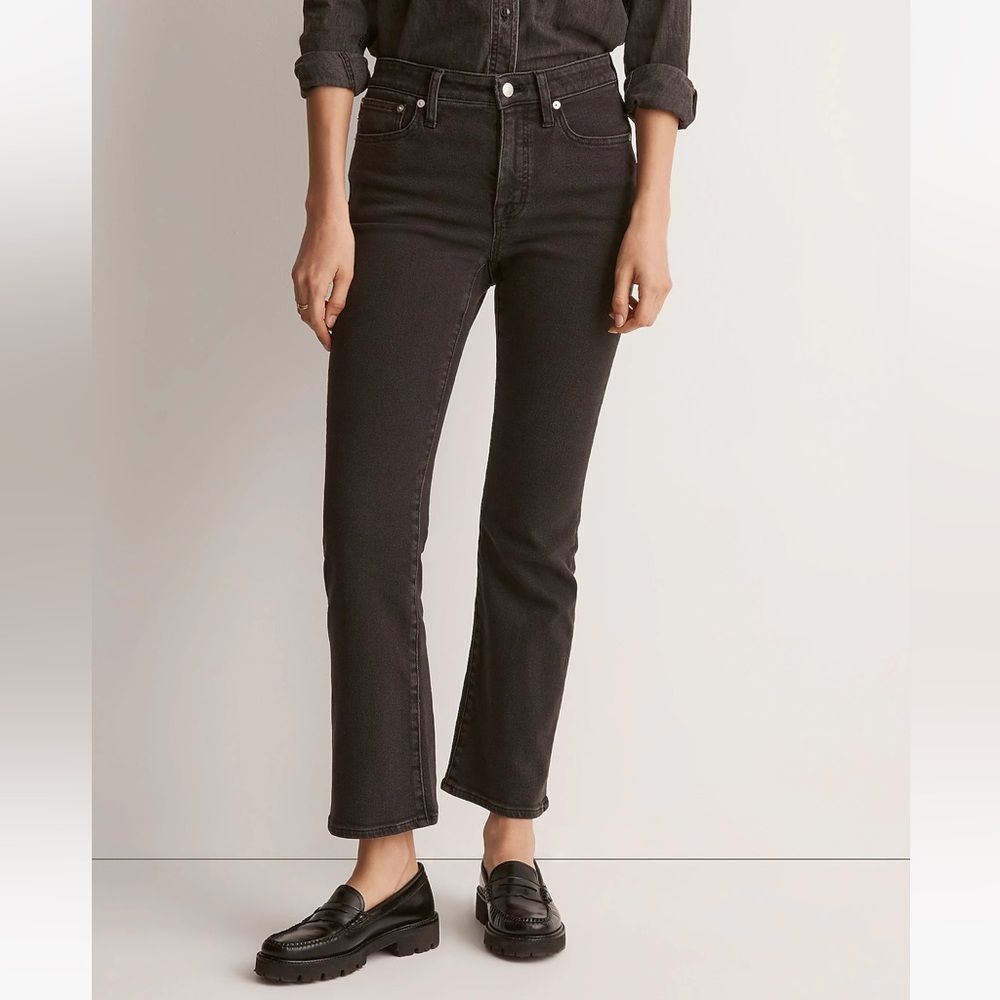 madewell Kick Out Crop Jeans Starkey wash